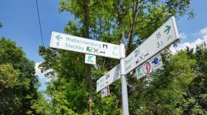 On the bike path to Barby