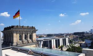 View from the dome, Reichstag, Berlin