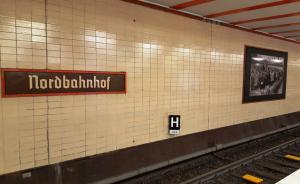 Nordbahnhof, once one of the "ghost stations"