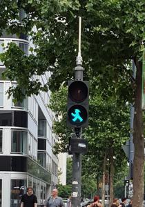 The jaunty "Ampelmann"