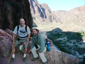 On the South Kaibab trail, rest day