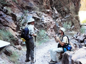 On the South Kaibab trail, rest day