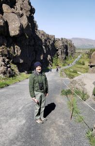 Robert at Þingvellir National Park