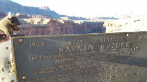 Navajo Bridge over Marble Canyon   
