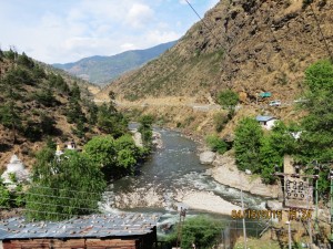 On the road to Thimphu    