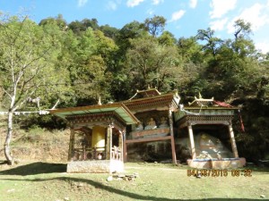 Prayer wheel etc., Jigme Dorji NP    