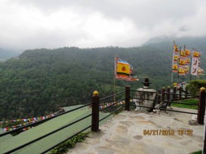 At the Yangkhil Resort, Trongsa   