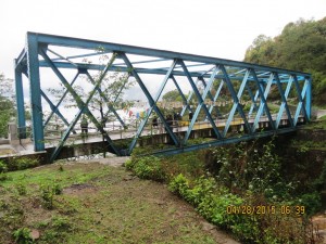 Birding from a bridge    