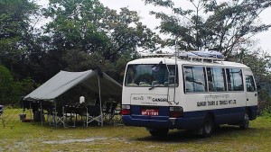 Last lunch and look at our vehicle      