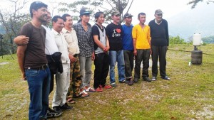 Our local guide and the camp crew             