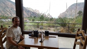 View from Chisos Mtn Lodge  
