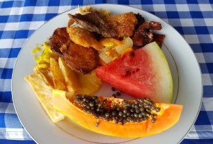 A Brazilian meal 