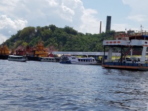 Boat dock, Manaus 