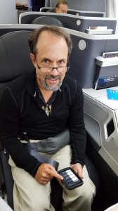 Enjoying 777 first class 