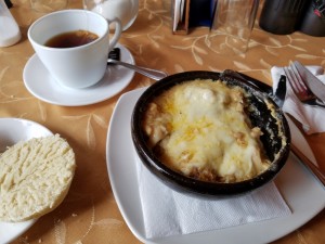 Chupe de locos (abalone casserole)