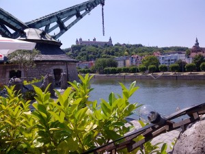 The 'old crane' on the Main    