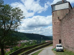 At Burg Wertheim    