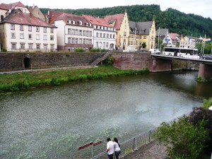 View from room, Wertheim    