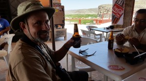 At Jose Falcon's restaurant, Boquillas, Mexico