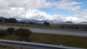 Navacerrada in the distance 