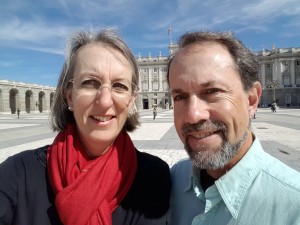 Palacio Real courtyard 