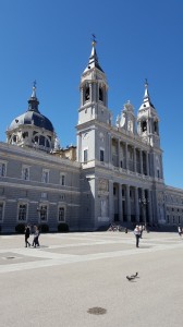 At the Palacio Real    