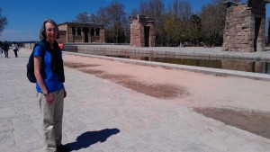 At the Palacio Real    