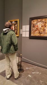 Robert admiring Rubens     