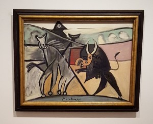 Bullfight, Picasso, at the Thyssen-Bornemisza     