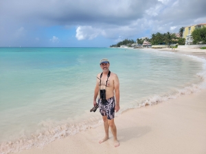 Post swim, Barbados
