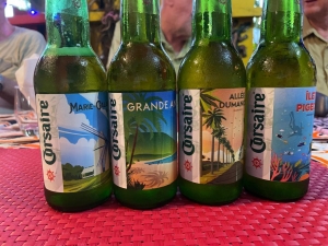 Local beers, Guadeloupe