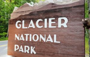 Glacier NP entrance