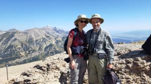 Atop Rendezvous mountain, Jackson Hole