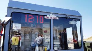 At the top, Jackson Hole tram