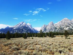 Looking towards Cascade Canyon, Grand Teton NP