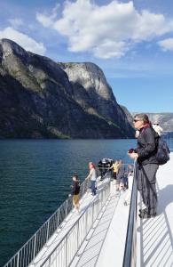 Cruising the Nærøyfjord 