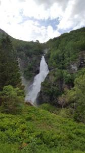 Bus to Voss on the Stalheimskleiva road