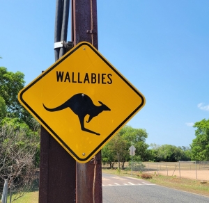 A sign you won't see at home