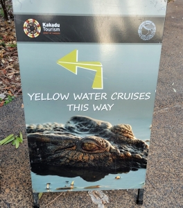 Setting out on a Yellow Water Cruise