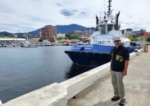 Robert at the waterfront