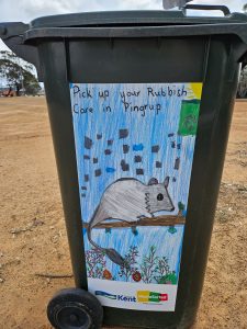 Trash can art, Pingrup