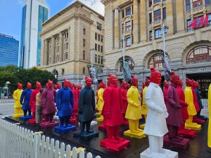 Plastic (not terracotta) soldiers