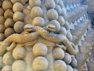 Snake detail, Palácio da Pena, Sintra