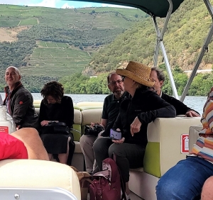 Boat ride, Douro day trip with Rob and Linda