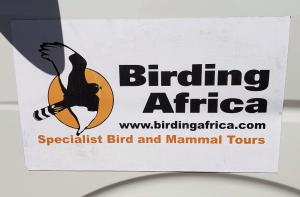 On tour! with Birding Africa