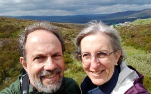 Glencoe Valley, selfie attempt