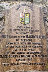 MacDonald Massacre Monument, Glencoe