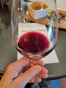 Berryessa Gap Vineyards tasting
