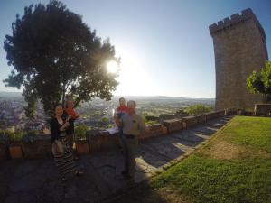 Outside Santiago de Compostela