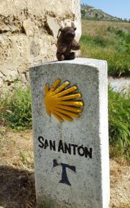 On the Camino, San Anton ruins